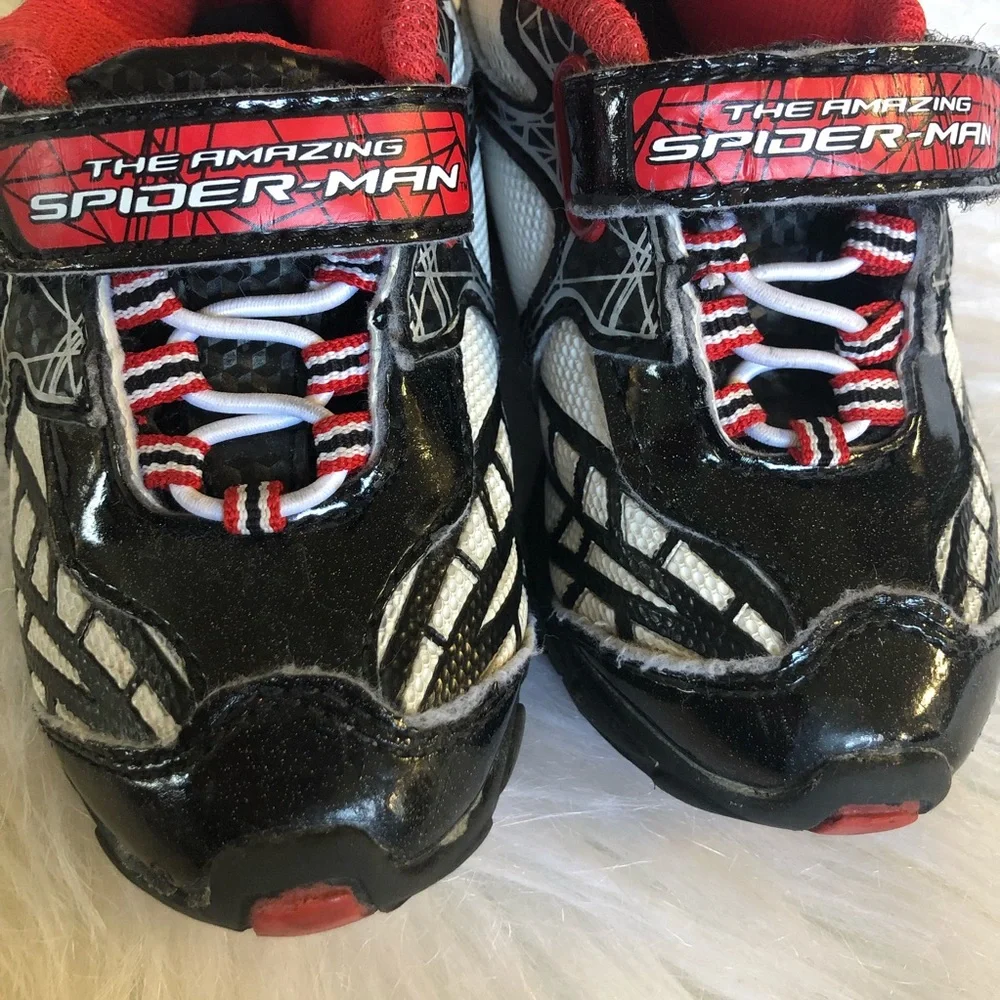 Spider-Man toddler shoes, size 7